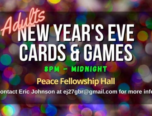 New Years Eve 2022 – Cards and Games