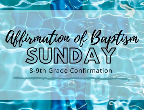 Affirmation of Baptism – 2024