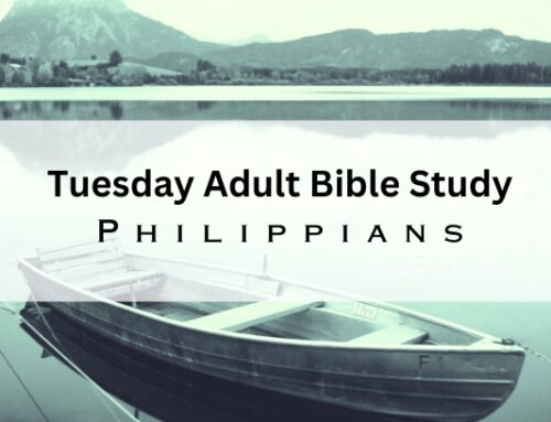 Tuesday Morning Adult Bible Study – April to May 2024